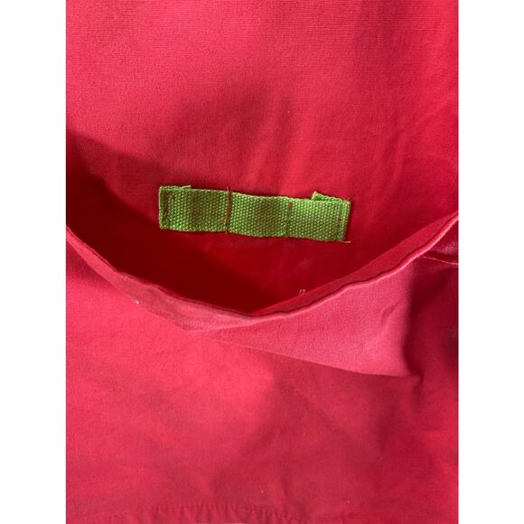 Casual Crocs Mens 2X Melon Garage Scrub With Green Logo Short Sleeve Popover Top - Picture 7 of 8